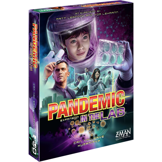 Pandemic in the lab forside månedens spil